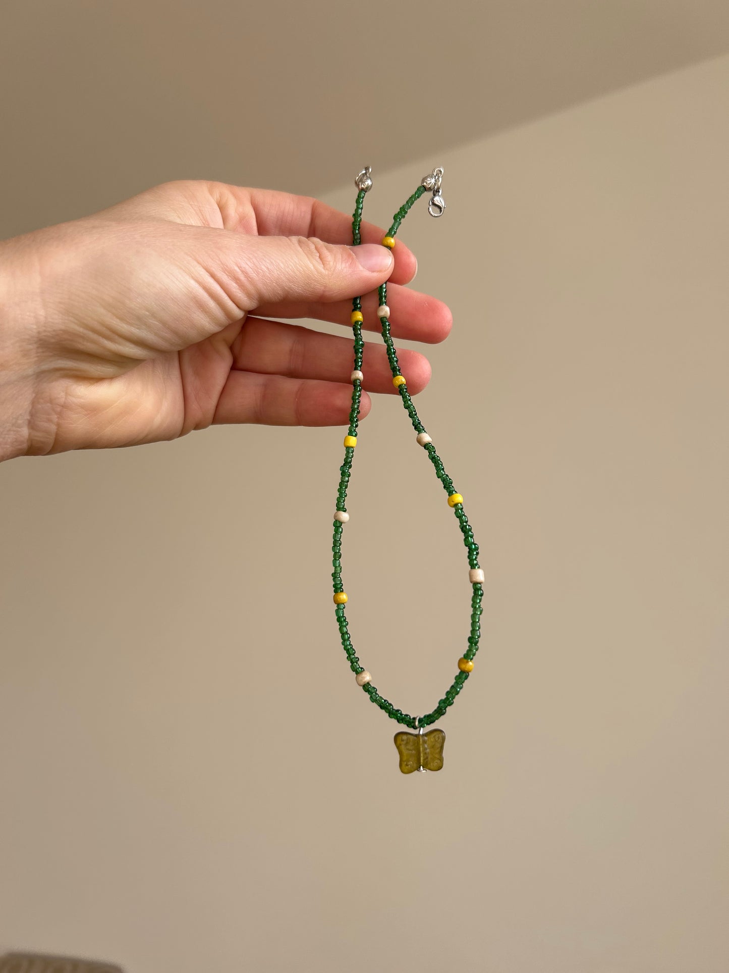 Necklace with butterfly🦋